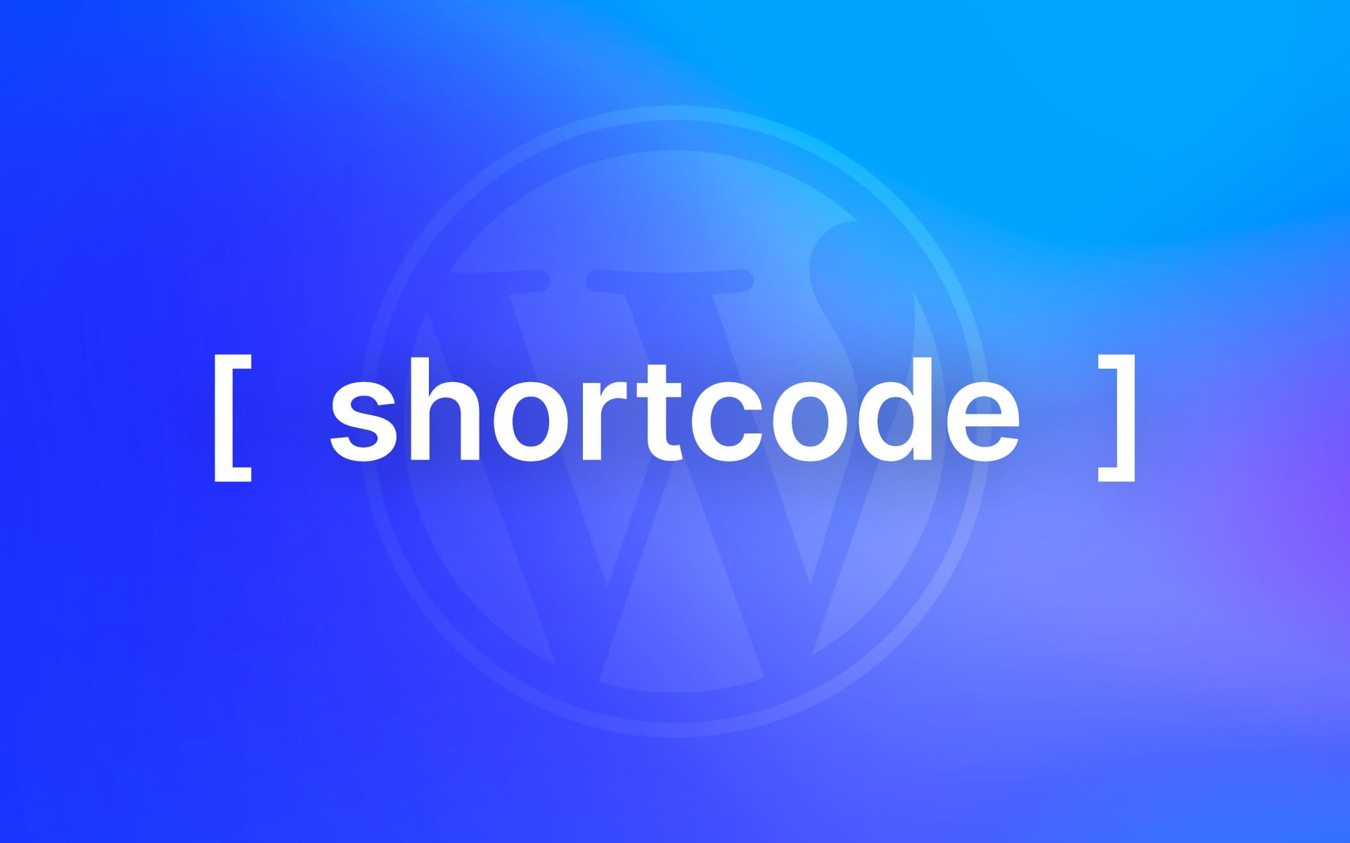 Shortcode in Posts Module