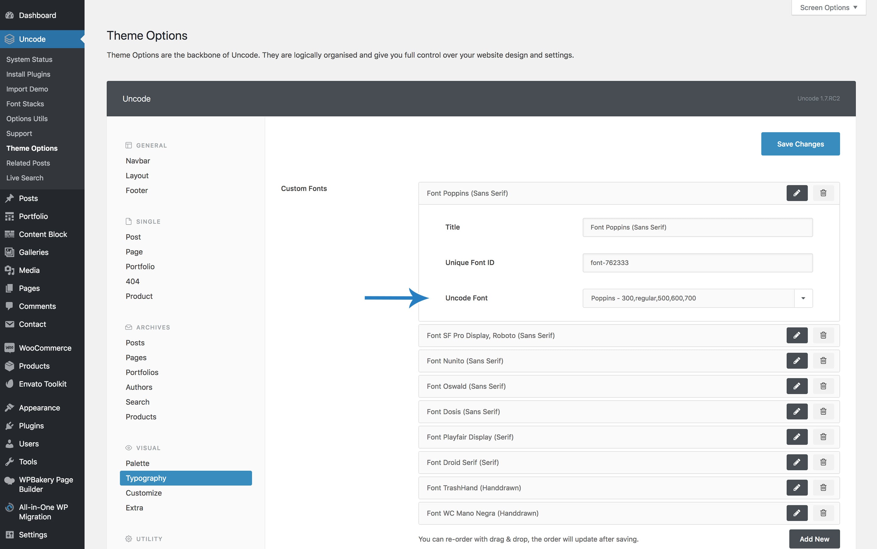 Download Typography Uncode Theme Documentation And Help Center