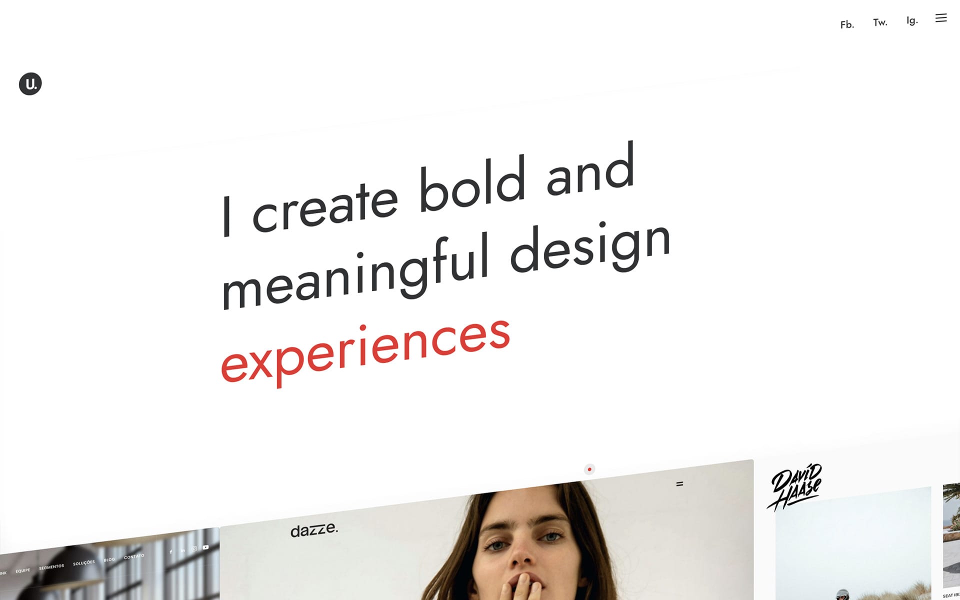 Skew Effect on scroll